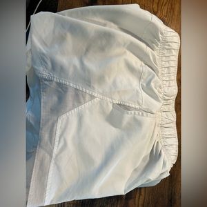 White athletic shorts